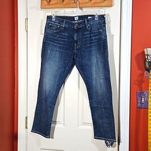 Edwin boyfriend size 31 straight lightly distressed jeans #107